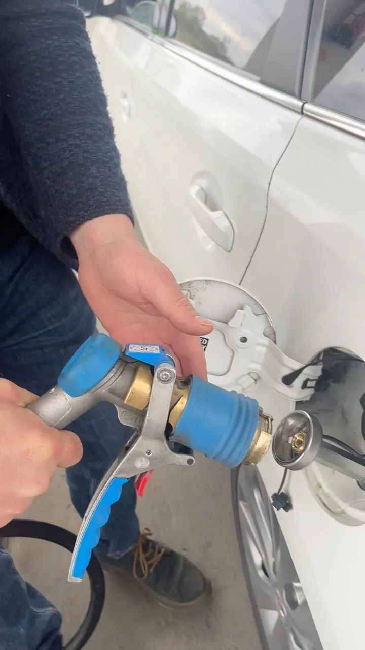 Złącze instalacji gazowej LPG